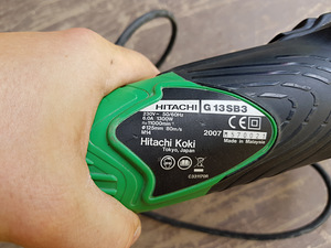 Ketaslõikur nurklihvija Hitachi G13SB3 1300W 11.000 125mm (2 foto / 4)