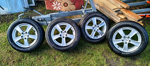Volkswagen, Audi, Škoda, MB 16 tolli valuveljed koos rehvide (1 foto / 7)