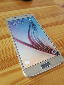Телефон Samsung S6 Gold Platinum 32 Gb