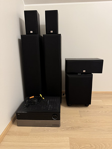 Kõlarid JBL ja Ressiiver harman/kardon 5.1 (1 foto / 5)