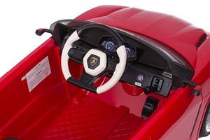 Laste elektriauto Lamborghini (4 foto / 5)