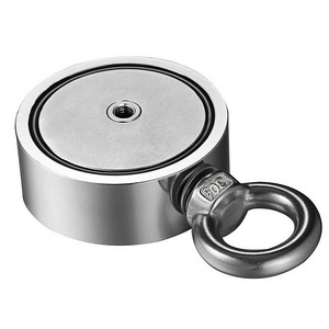 300kg tõmbejõuga kahepoolne otsimismagnet / õngitsemismagnet (6 foto / 8)