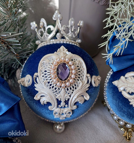 Jõulukaunistused "Kuninglik sinine" (foto #4)