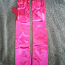 Праздничные, танцевальные перчатки, розовые, длина 53см (фото #1)