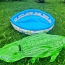 Детский бассейн ~ 1м и надувной крокодил (фото #2)