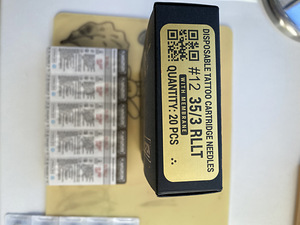 Kwadron Cartridge Needle 20pcs + Tattoo Practice Sheet (3 foto / 3)