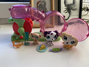 LPS | Littlest Pet Shop 3 tk. + aksessuaarid (1 foto / 5)