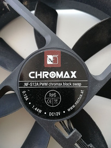 Noctua REDUX 120MM NF-P12 & NF-S12A PWM CHROMAX (6 foto / 6)