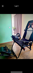 Комплект раллийного кресла (Logitech Vehicle Kit) (2 фото из 7)