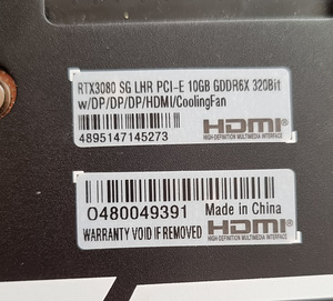 RTX 3080 GALAX (4 фото из 4)
