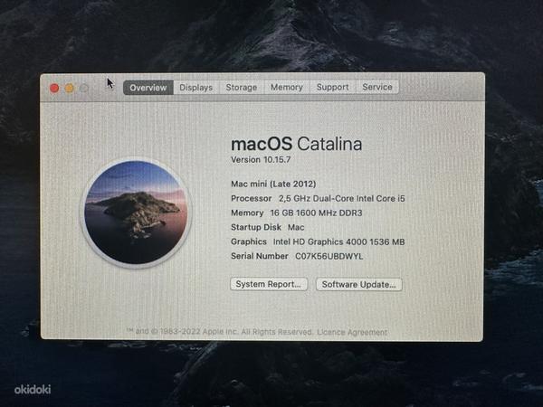 Apple Mac Mini [Late 2012) 16 GB 256GB (foto #3)