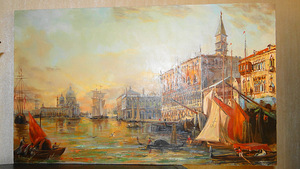 Картина Вид Венеции. Дворец дожей