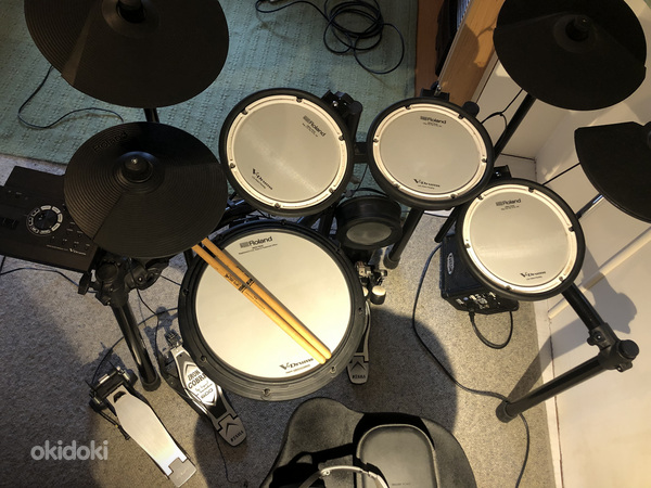Roland TD-17 V-Drums komplekt koos lisadega. (foto #2)