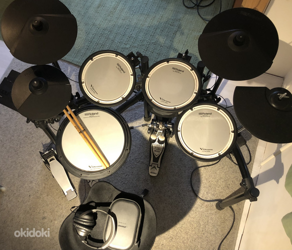 Roland TD-17 V-Drums komplekt koos lisadega. (foto #3)