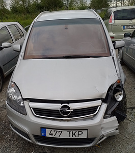 OPEL ZAFIRA 1,6 GAAS 69 KWT, VARUOSAD