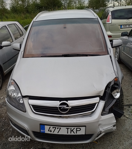 OPEL ZAFIRA 1,6 GAAS 69 KWT, VARUOSAD
