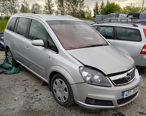 OPEL ZAFIRA 1,6 GAAS 69 KWT, VARUOSAD (3 foto / 8)