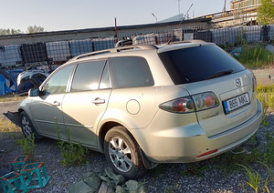 MAZDA 6 2,0 BENSIIN, MANUAAL, VARUOSAD (6 foto / 10)