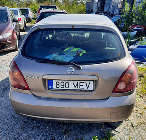 NISSAN ALMERA 1,5 BENS MANUAAL, VARUOSAD (4 foto / 9)