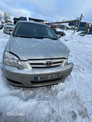 TOYOTA COROLLA 1,4 D4D 66 КВт, ЗАПЧАСТИ