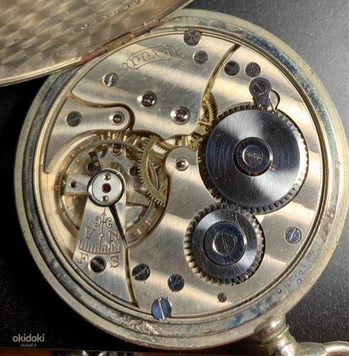 Doxa silver pocket watch (фото #2)
