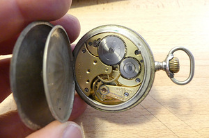 Omega silver pocket watch (3 foto / 4)