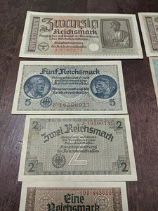 VANAD SAKSA PABERRAHAD RIIGIMARGAD REICHSMARK (3 foto / 4)