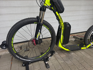 Электросамокат для бездорожья 26“/ 20“ Мотор 48V 750W (Макс (2 фото из 8)