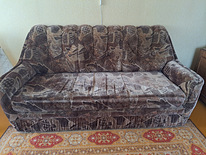 Продается комплект Б/У: диван + кресла/diivan+tugitoolid