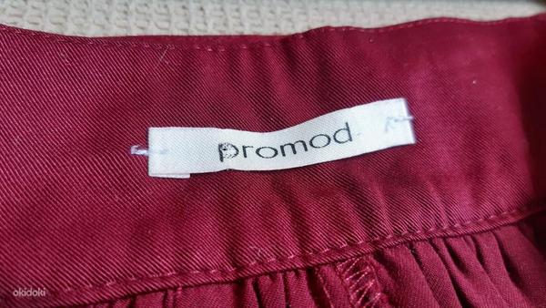 Бордовая юбка на уговицах Promod (фото #5)