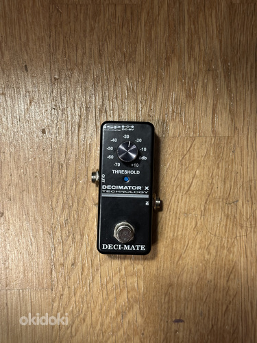 ISP DECI-MATE noise gate pedal