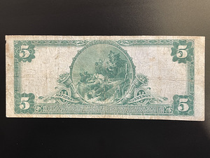 5 долларов, 1902. (2 фото из 2)