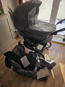 Emmaljunga Edge Duo Combi 3-in-1 Duo S black raamil (2 foto / 10)