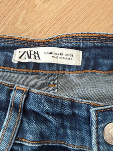 Zara rebitud teksapüksid. Suurus 46. (3 foto / 3)