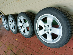 Mercedes Benz 5x112 R16 veljed koos rehvidega (2 foto / 4)