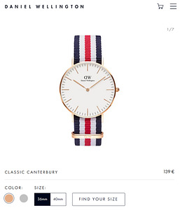 Daniel Wellington Classic Canterbury Watch (3 фото из 3)