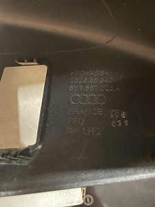 Audi OEM peeglikorpused sobivus A3/S3/RS3 8Y(2020+) (5 foto / 8)
