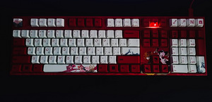 Varmilo VA108M Koi Cherry MX Blue / eng-and-rus (110%) (3 foto / 3)