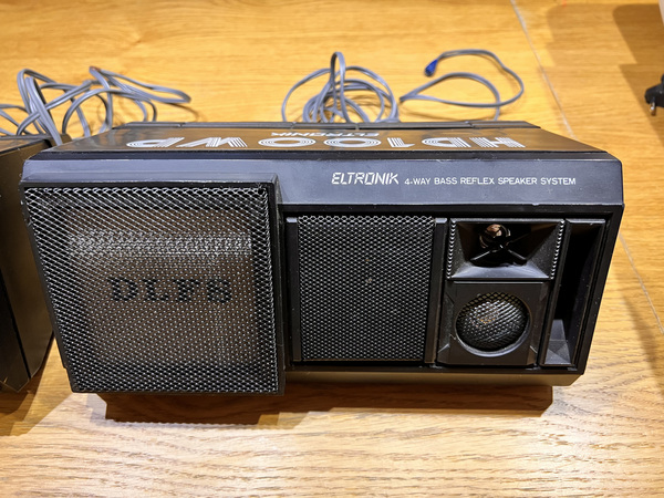 Vintage Eltronik HD100WP kõlarid (paar)