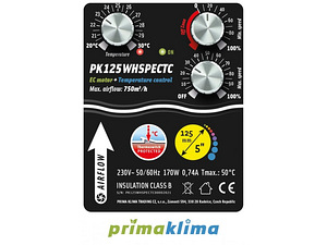 Prima Klima PK125-WHSP ECTC EC Silenced Fan Whisperblower wi (1 foto / 3)