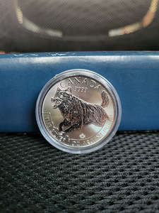 1 oz 2018 Kanada hunt hõbemünt (1 foto / 2)