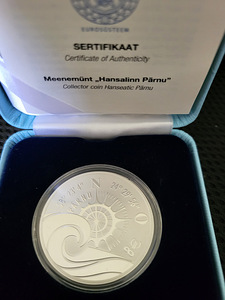 Eesti Pank hõbemünt panga säilivuses (erinevad) (7 foto / 10)