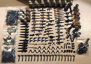 Military minifiguurid ja guns kollektsioon (1 foto / 10)