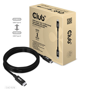 USB-C kaabel 8K60Hz / 40Gbps / 240W, 2m (6 foto / 6)