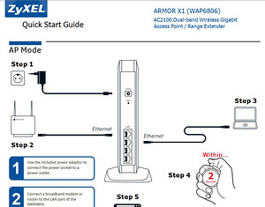 WiFi leviala laiendaja ZyXel Armor X1 (4 foto / 5)