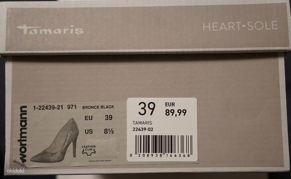 Tamaris "Heart & Sole" новые кожаные туфли (фото #8)