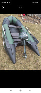 Pvc paat + mootor 5hp (4 foto / 5)