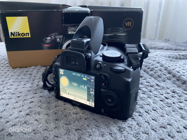 Nikon D3100 18-55 VR Kit практически новый !!! (фото #4)