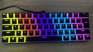 Mehaaniline klaviatuur RGB (usb)