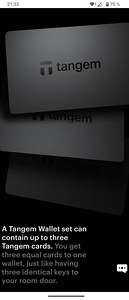 Крипто кошелек Tangem (1 фото из 1)